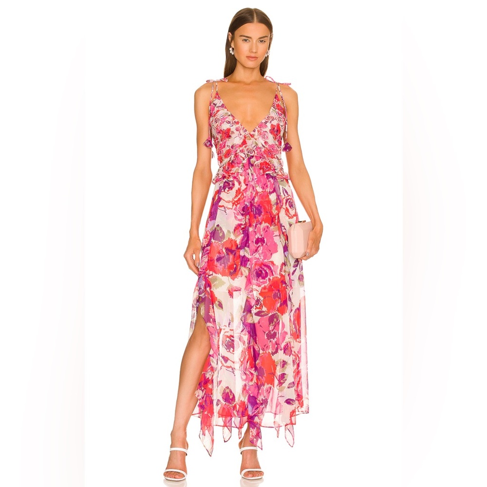Misa Los Angeles Diana Dress - NEW WITH TAGS - floral, beautiful, flattering.